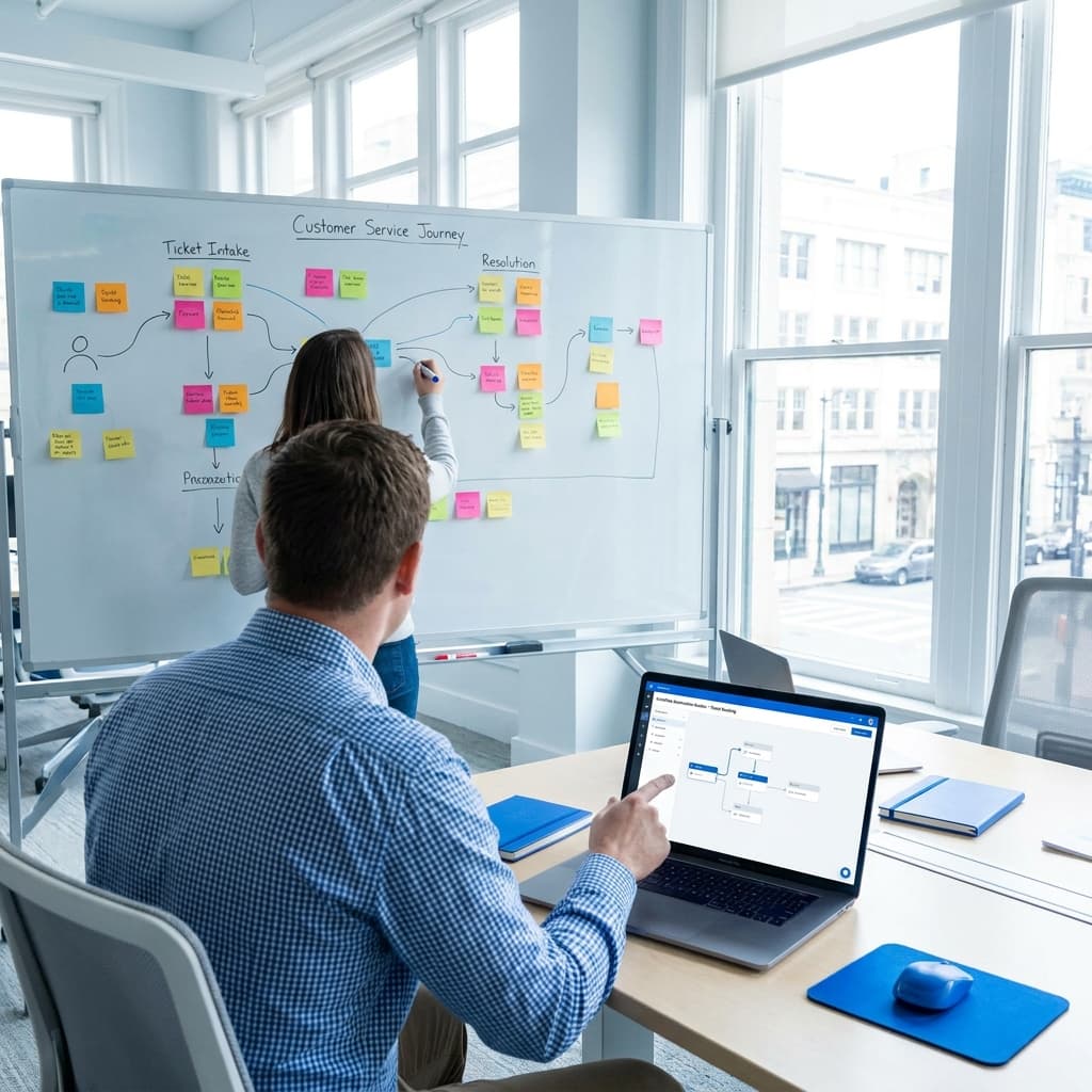 Panel zgłoszeń serwisowych i zamówień B2B zintegrowany z systemem ERP